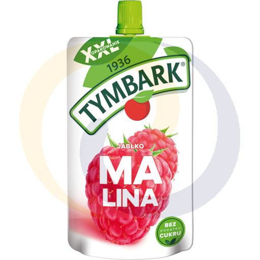 [31870100TYM] Малиново-яблочный мусс XXL 200г Tymbark