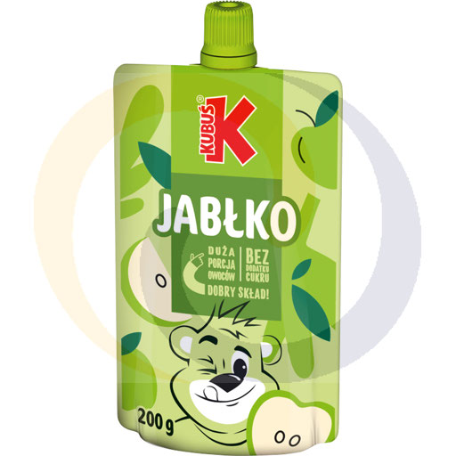 [96105000KUB] "Kubus" Fruitmousse appel 200 g