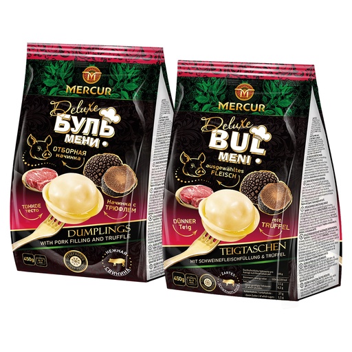 [02672] Пельмени из свинины с трюфелем, продукт глубокой заморозки