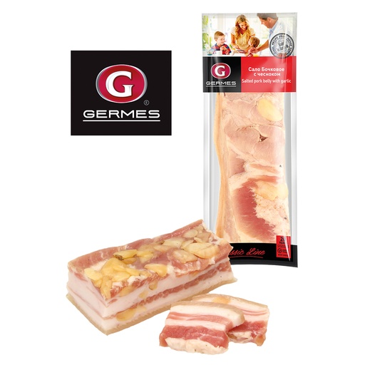 [24666] Varkensspek met knoflook "Salo Botsjkowoe met knoflook", gep
