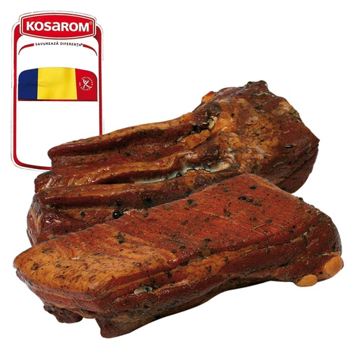 [24944] "Piept de porc afumat" - Свиное брюшко, вареное, копченое и приправленное