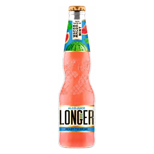 [0001024445] Longermixer met watermeloen- en muntsmaak, alc. 7,0%, 330 ml