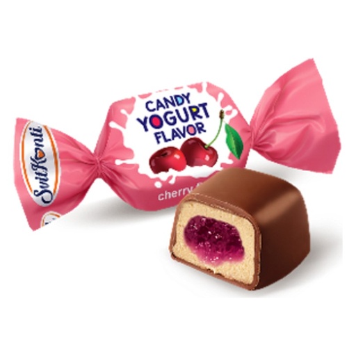[0001024470] Konti snoepjes met yoghurt- en kersensmaak, 200 g