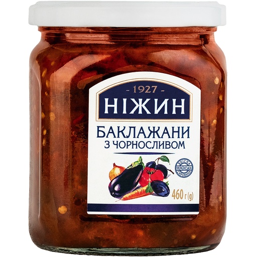 [35408] "Nizhyn" Auberginebereiding met groenten en pruimen 460 g