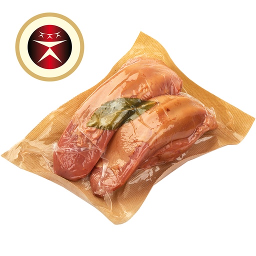 [24023] Varkens tong, gezouten, gekookt, gekruid en gerookt