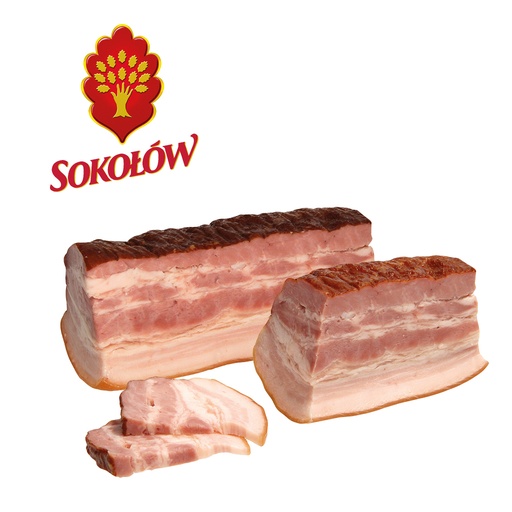 [24209] Свиная грудинка вареная и копченая.
