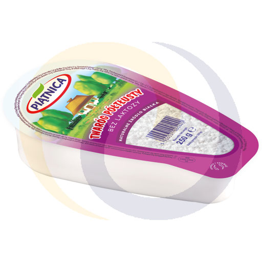 [11275100OPI] Полуобезжиренный творог без лактозы 250 г/6 шт OSM Пятница