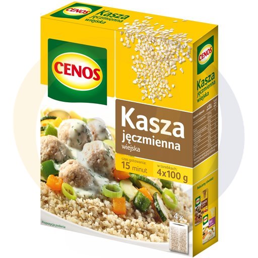 [20828000PAM] "Cenos" Gerstegrutten landelijk in kookzakjes 4x100 g