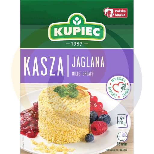 [40783000KUP] "Kupiec" Gierst in kookzakjes 4x100 g