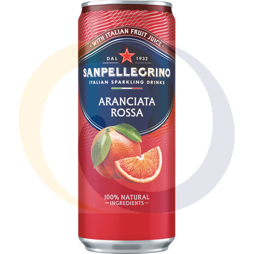 [11344100NEW] Sanpellegrino Aranciata Rossa drank 0,33l /24s DRS Nestle
