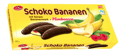 [0001024814] Chocolade bananen framboos 300g