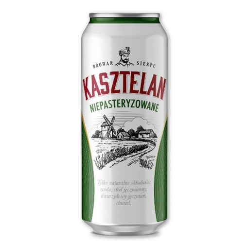 [0003014230] Kasztelan Niepasteryzowane bier 5,4% blik 0,5l