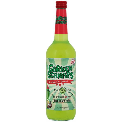 Komkommerschnaps - het origineel, 15,5% vol.