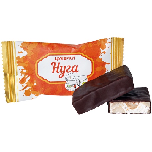[91228] "Нуга" Конфеты с арахисом глазированные какао глазурью