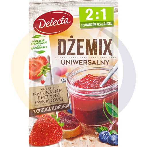 [926010001DE] Universele jam mix 2:1 30g/30st Delecta
