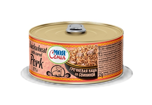 [73202] MOJA SEMJA Boekweit met gezouten varkensvlees (17%)