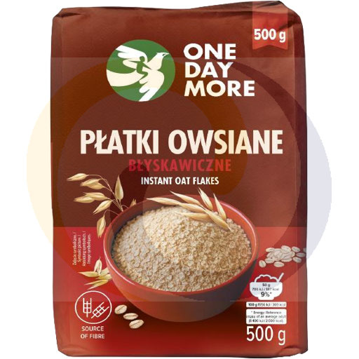 [108271002ME] "OneDayMore" Havervlokken instant 500 g