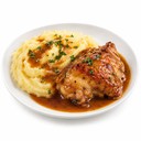 [2860] Aardappelpuree met kippendij