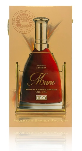 Armeense Brandewijn "Mane" Schommel Cadeaubox 8 jaar oud 40 % vol.