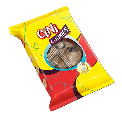 [80216] CINI COOKIES Вафли с кремовой начинкой со вкусом соленой карамели