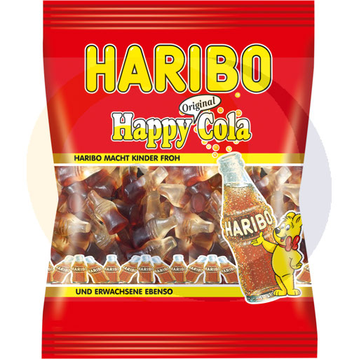 [11066100HRB] Жевательные конфеты Happy Cola 100г/30шт Haribo
