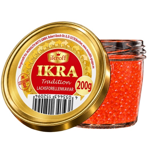 [15209] "IKROFF" Tradition ZALMFORELLENKAVIAR