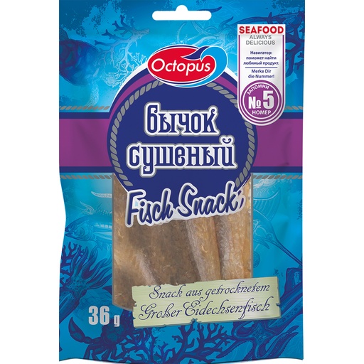 [11158] Снэк из бычка, сушеный и соленый