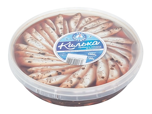 [08010] Килька пряного посола, не потрашёная