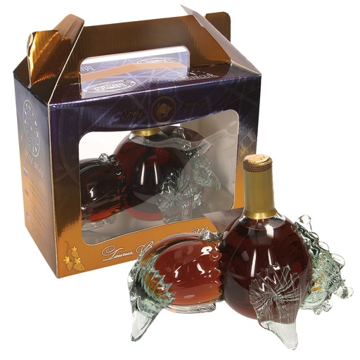 [68367] Armeense brandy "Sterrenbeeld Stier" 40% vol. in geschenkdoos