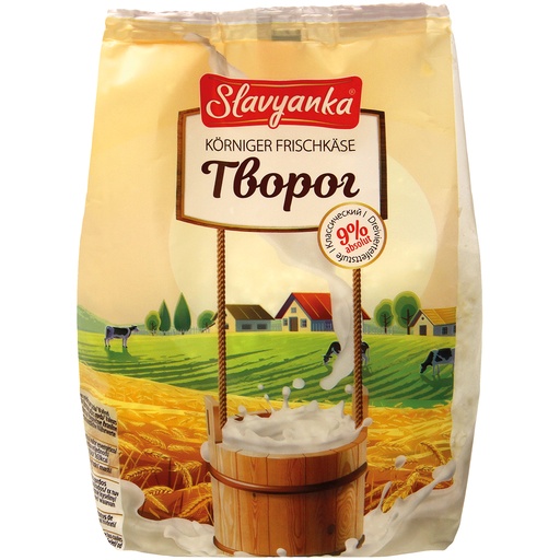 [18350] Tворог зернистый классический, 9 % жирности