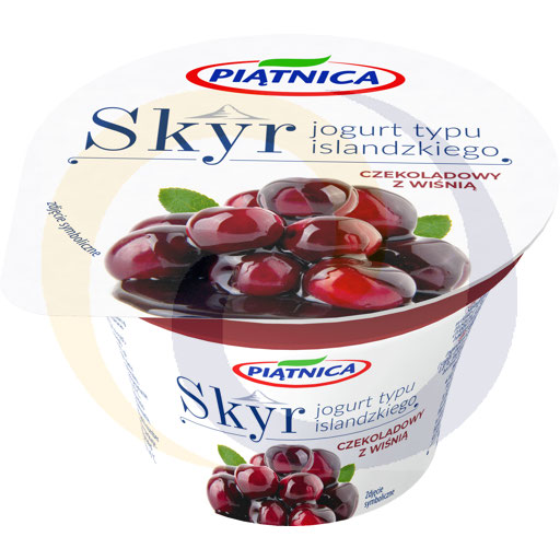 SKYR-yoghurt chocolade met kersen 150g/12st OSM Piątnica