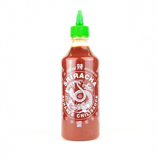 Sriracha Chilisauce, scherp