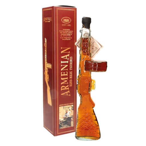 [68378] Armeense brandy ""AUTOMAT PPSCH"" 40% vol. in geschenkdoos