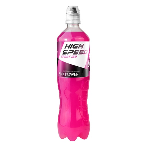 Освежающий напиток "HIGHSPEED" "PINK POWER" со вкусом мультифрукта
