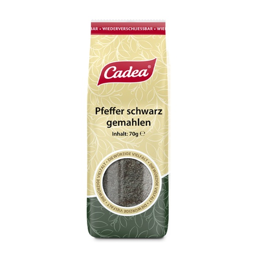 CADEA Zwarte peper, gemalen