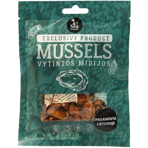 [11912] Gedroogd en gezouten mosselvlees