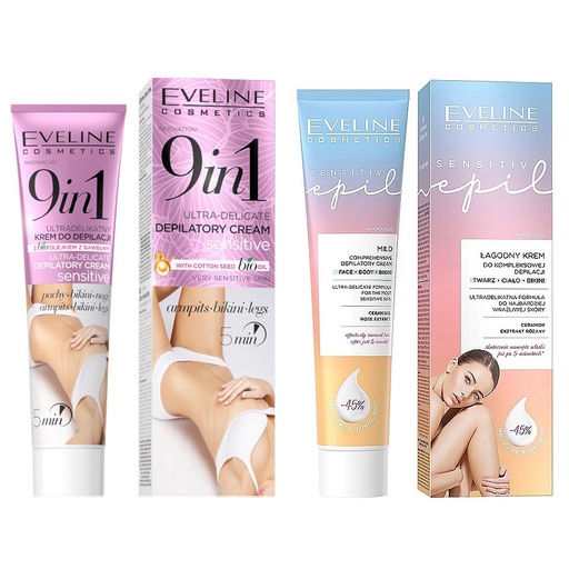 EVELINE Ontharingscrème "Just Epil" 125 ml, verschillende varianten