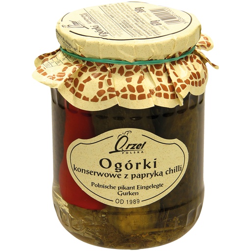 [51926] "Orzel" Augurken gemarineerd pikant 670 g