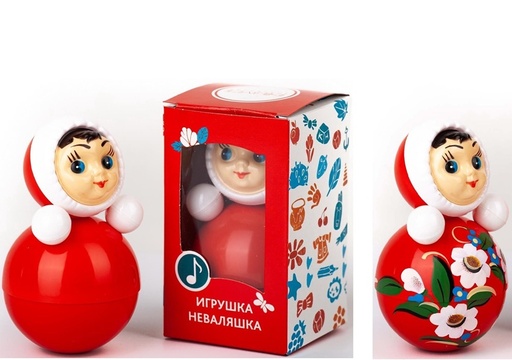 Stabiele pop Nevalyashka 11 cm, verschillende motieven