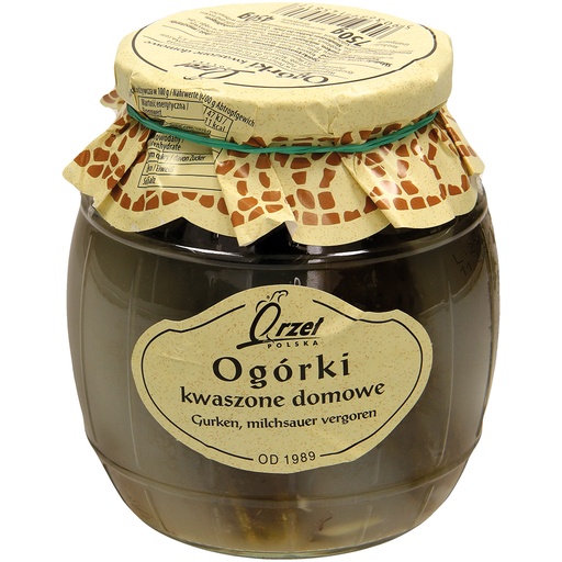 [51929] "Orzel" Augurken melkzuur gefermenteerd 750 g