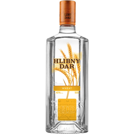 [67516] Wodka "Hlibny Dar" Tarwe 40% vol.