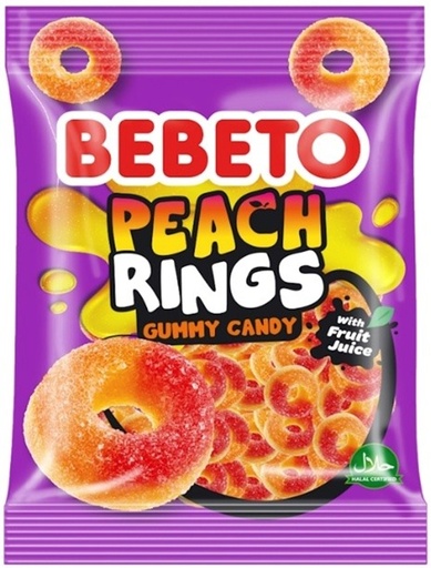 Fruitgummi "Perzikring"