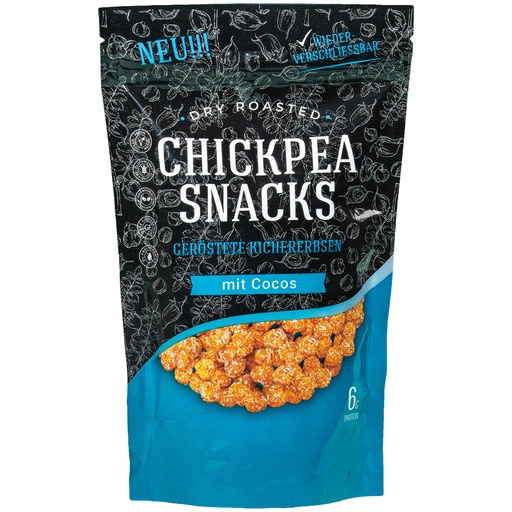"Sahha" Kikkererwten Snacks geroosterde kikkererwten met kokos