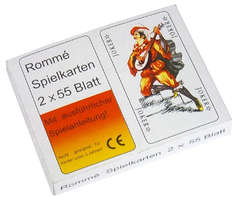 Romme Speelkaarten, 2-pack