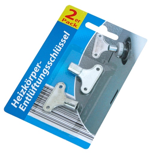 Radiator ontluchtingssleutel 2-stuks P