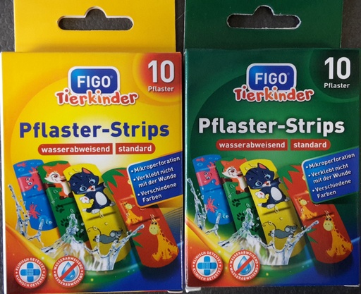 Kinder Pleisterstrips, 10 stuks verpakking