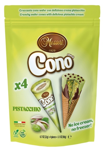 Cono Mini вафельные рожки с фисташками