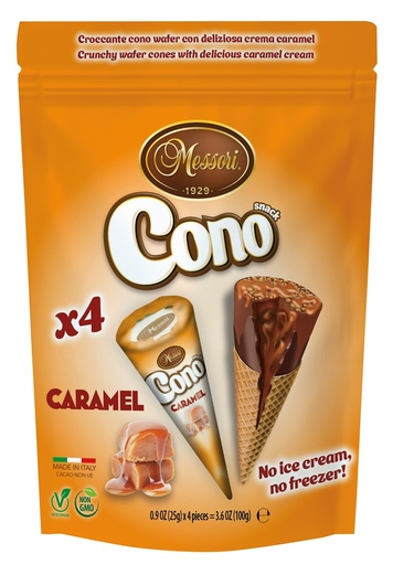 Cono Mini Waffelhörnchen Karamel