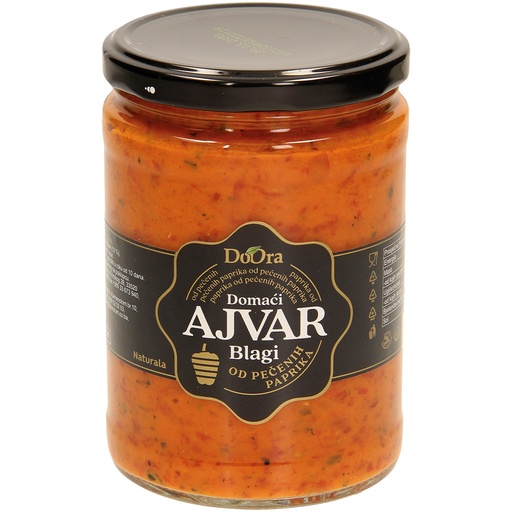 Ajvar Paprikabereiding met Aubergines