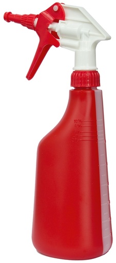 Multi Pro-Sprayer, Leerfles incl. Spuitkop 600 ml, rood